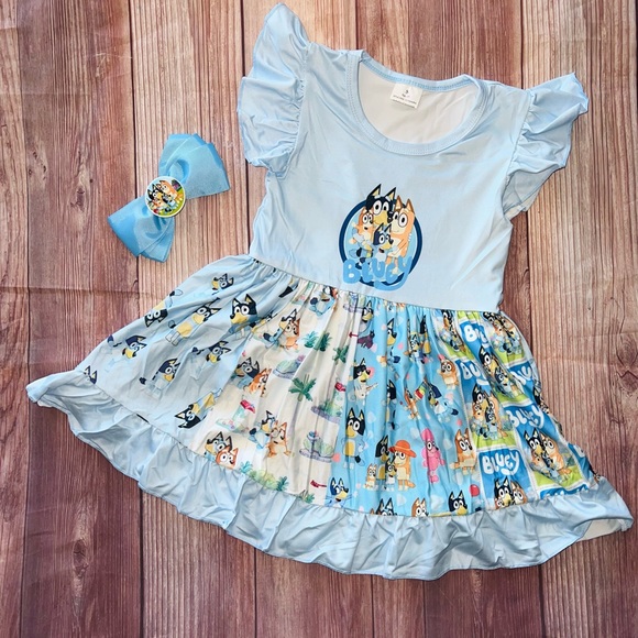 vacation birthday dresses Girls Sleeveless Tropical Dress – Beach Vacation Birthday Pool Party and  Holiday Outfit – TheStylore main image 0